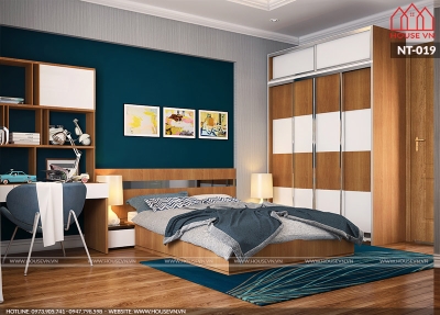 Ý tưởng thiết kế nội thất phòng ngủ trẻ trung, năng động