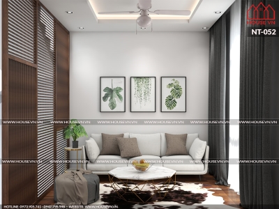 Giải pháp thiết kế nội thất phòng khách đẹp trong không gian nhỏ