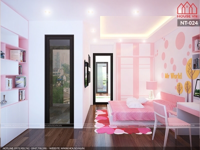 Housevn thiết kế nội thất phòng ngủ cho trẻ em hiện đại và chuyên nghiệp tại Hải Phòng