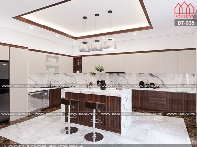 Những phương án thiết kế nội thất phòng bếp đầy đủ tiện nghi