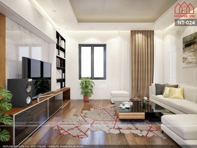 Thiết kế nội thất phòng khách hợp phong thủy, thông thoáng và siêu đẹp