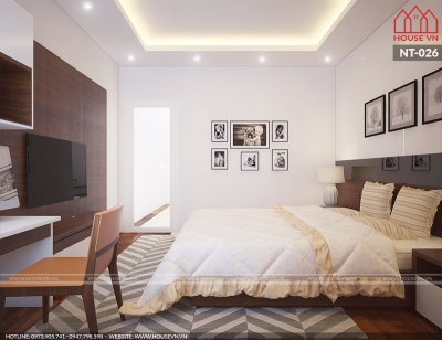 Tổng hợp ý tưởng bày trí phòng ngủ diện tích 15m2 phong cách hiện đại 