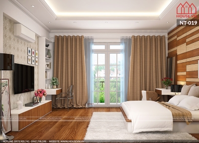 Bí quyết bố trí nội thất phòng ngủ hiện đại đẹp giúp nới rộng không gian