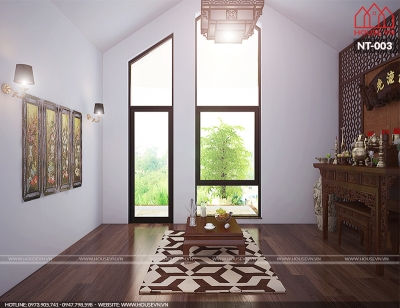 12 mẫu thiết kế nội thất phòng thờ trang trí đẹp cho mọi ngôi nhà