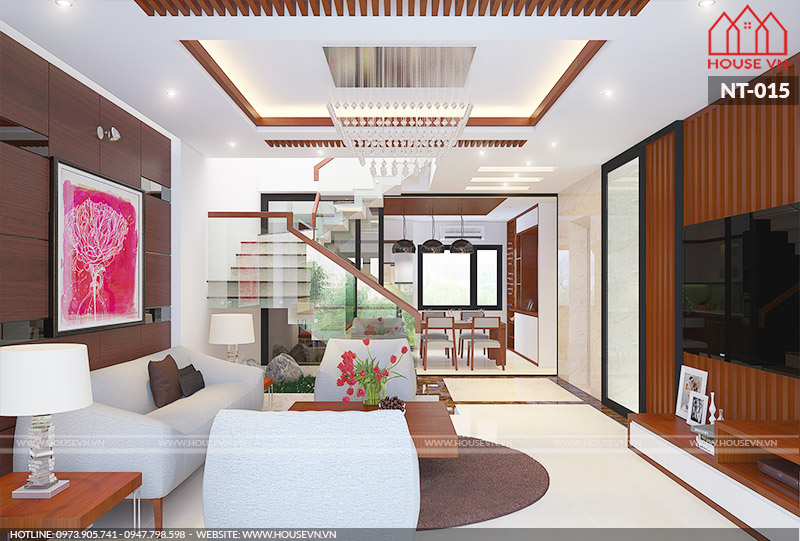 Tư vấn thiết kế nội thất phong cách hiện đại cho nhà ống đẹp tại Hà Nội