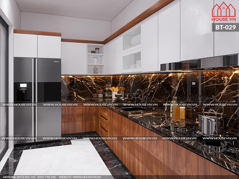 Tham khảo những mẫu thiết kế nội thất nhà bếp đẹp công năng thông minh