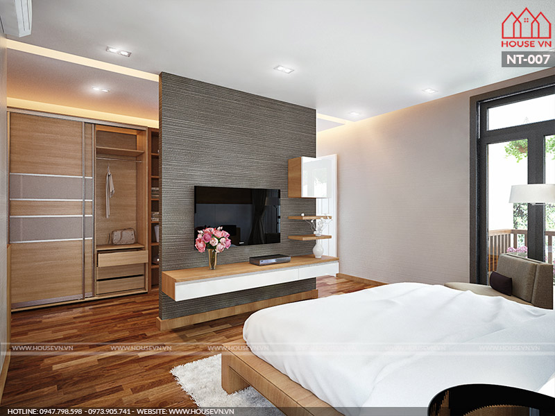 thiết kế nội thất phòng ngủ đẹp tại Hải Phòng