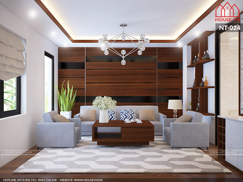 thiết kế nội thất phòng khách cho căn hộ chung cư
