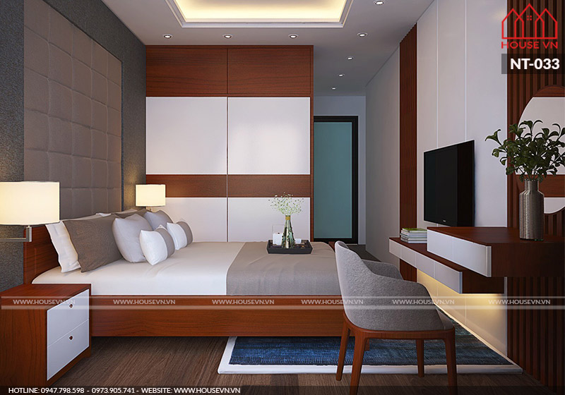 thiết kế nội thất phòng ngủ dành cho khách